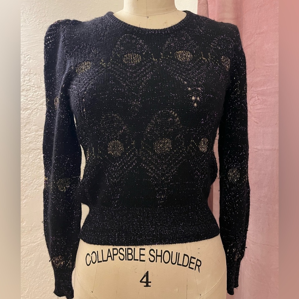 Vintage Krizia Maglia Cropped Sweater